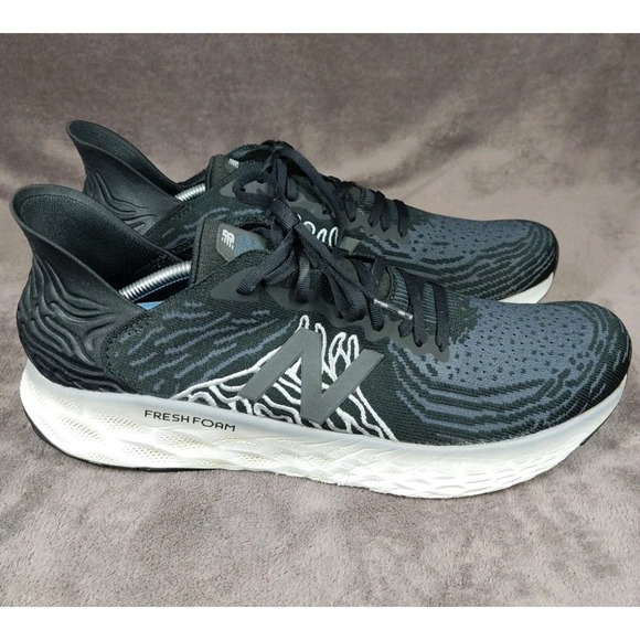 New Balance Fresh‎ Foam 1080 v10 Black Athletic Running Shoes Men\'s Size 14 D main image 6